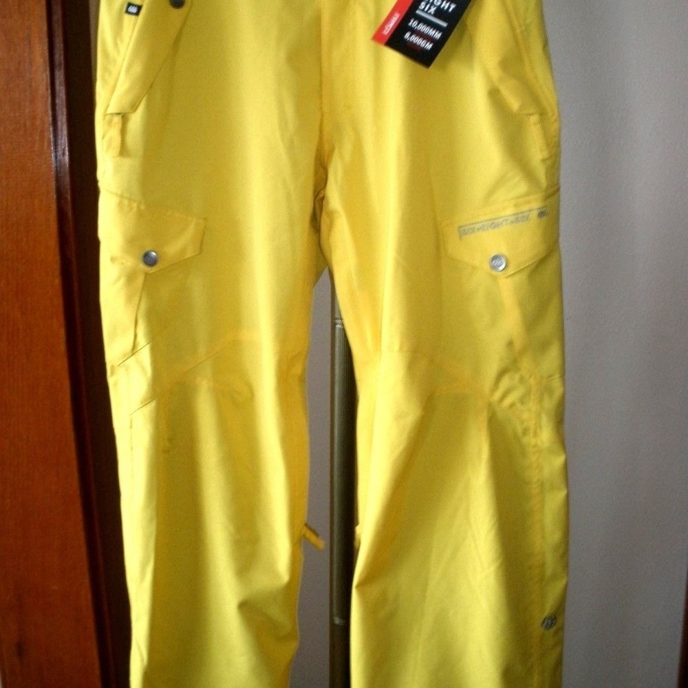 NWT MEN'S 686 WILTING CARGO SNOWBD PANTS LINED MED